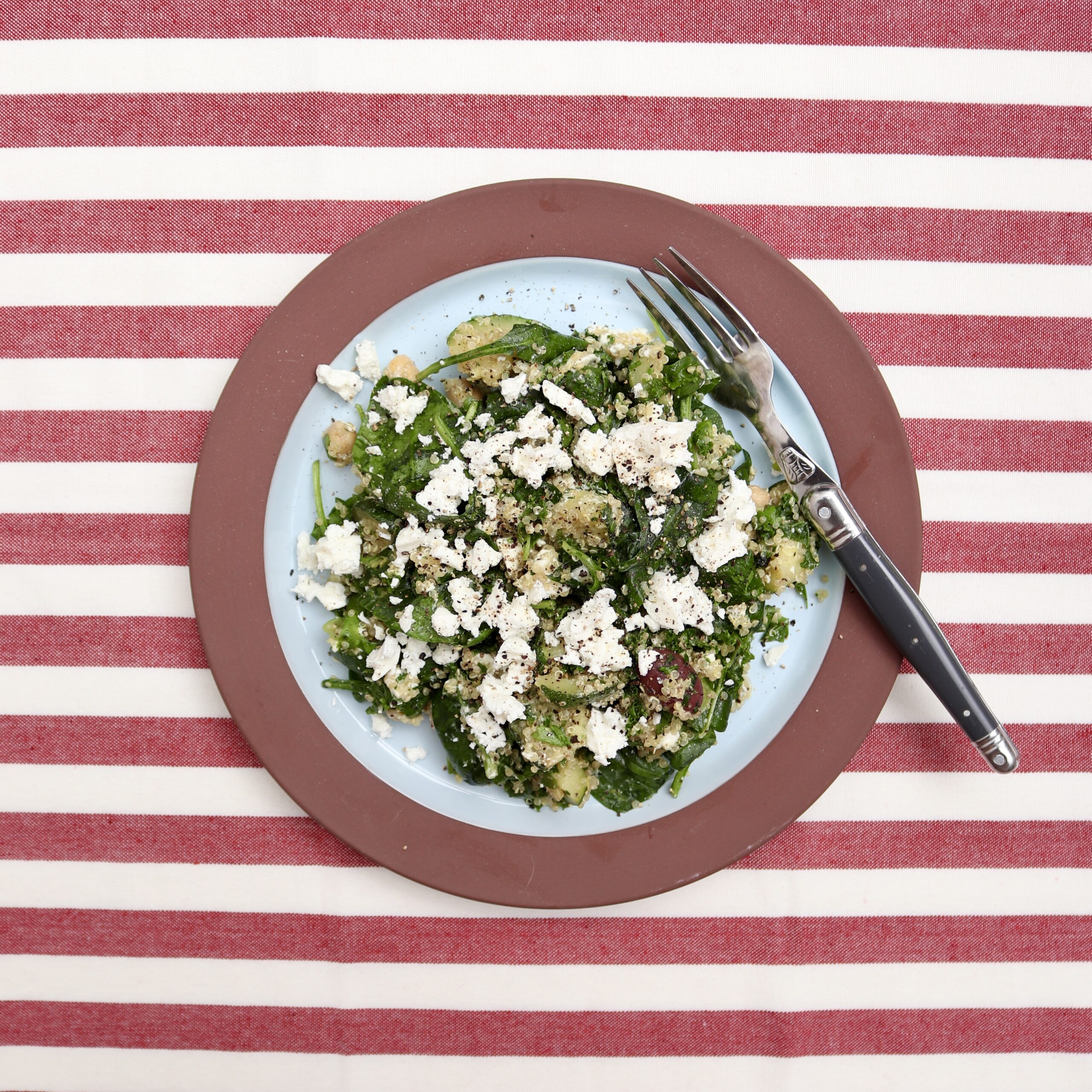 Quinoa Salad with Herbs and Zucchini