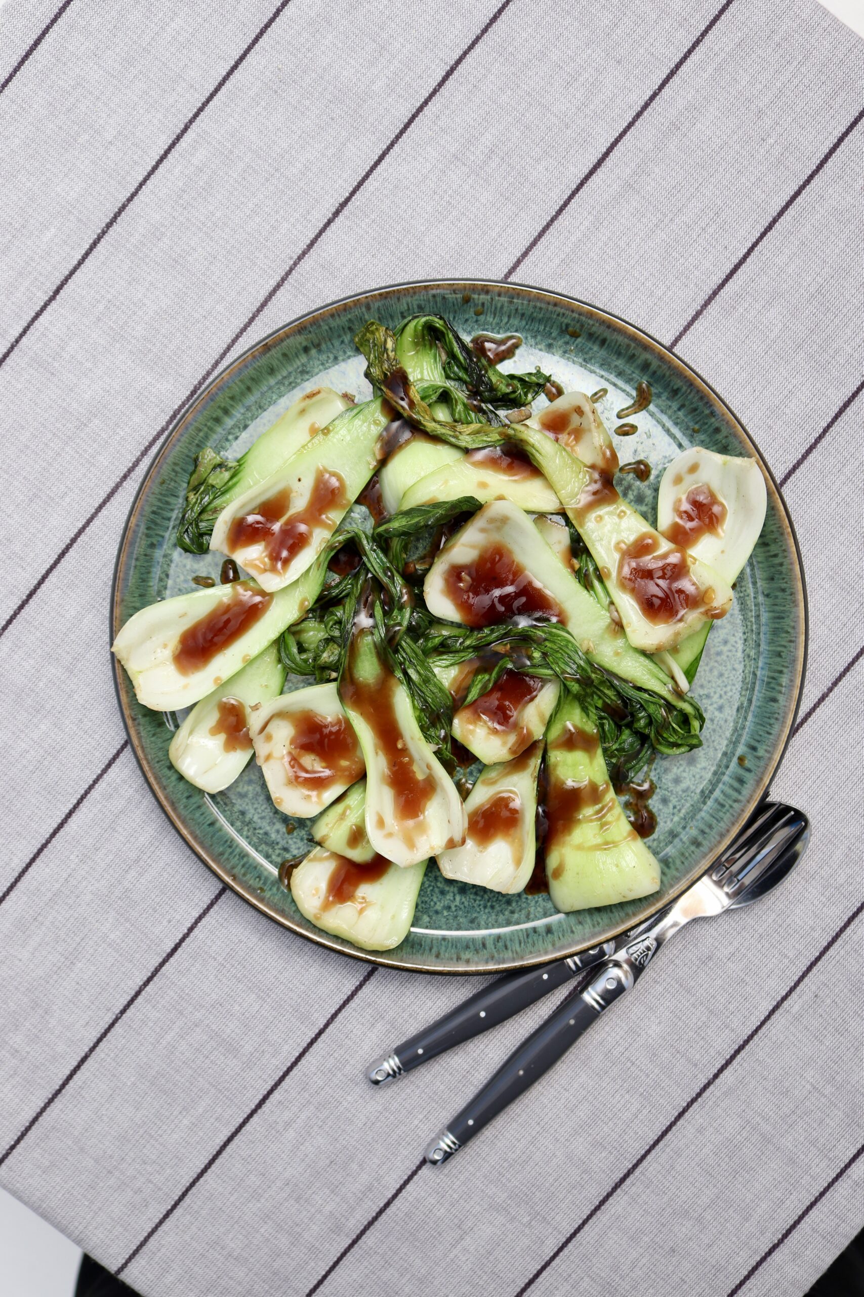 PAK CHOY WITH OYSTER SAUCE