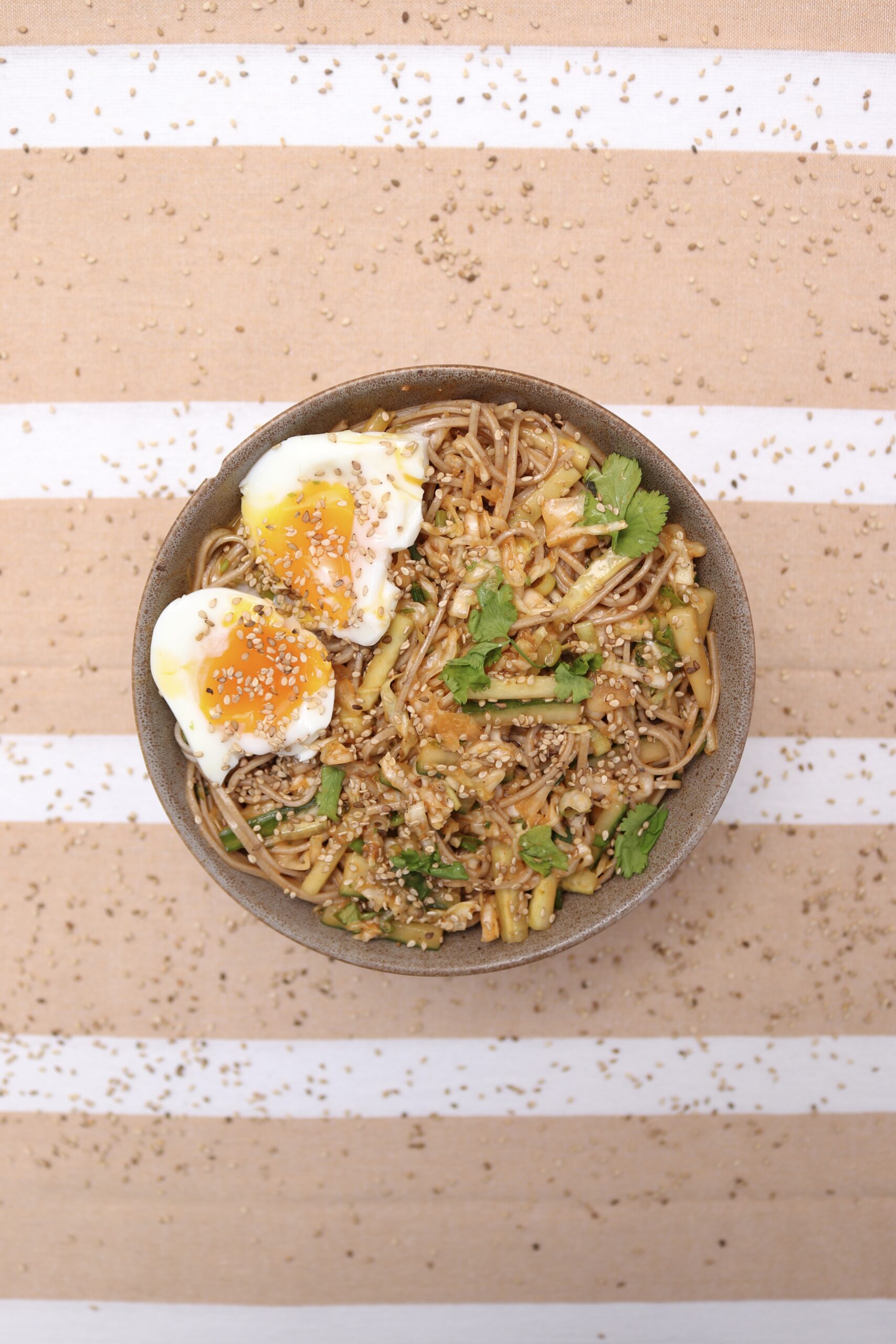 Quick Spicy Soba Noodles